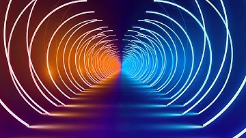 Abstract Neon Lights Animated VJ Loop Background Video - Modern Design Copyright free Motion VJ Loop