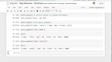 Python class 13 Dictionary data structure integer dictionary easiest explanation for basic baeginner