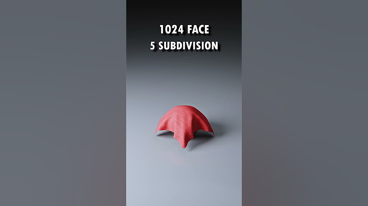 Cloth Simulation 1 vs 1 Million Faces 💣👔 #blender3d #blenderanimation #3dart #3danimation