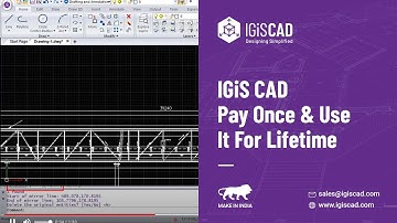 IGiS CAD: Pay Once & Use It For Lifetime