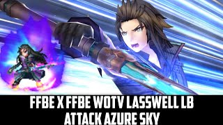 Ffbe X Ffbe Wotv Fan Made Lasswell Lb Attack Azure Sky