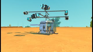 Как построить вертолёт в Scrap Mechanic