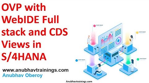 OVP in S/4HANA using WebIDE full stack | WebIDE KPI annotation path issue