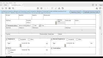 How to fill Generic Application Form for Canada IMM 0008 Form