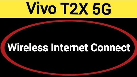 How to connect hotspot via QR code, Vivo T2X 5G me wireless internet connect kaise karen