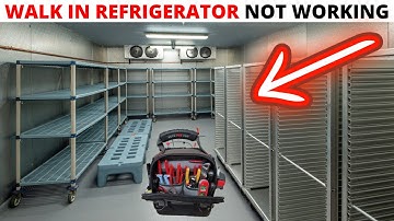 HVACR Service Call: Walk In Refrigerator Not Cooling (Refrigerator Compressor Not Starting/Working)