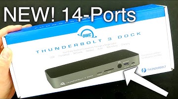 OWC Thunderbolt 3 14 Ports Dock - Unboxing & First Look