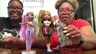 UNBOXING LOL SURPRISE OMG CANDYLICIOUS & ATL GRRRL FASHION DOLLS & PLAY WITH KRYSTAL