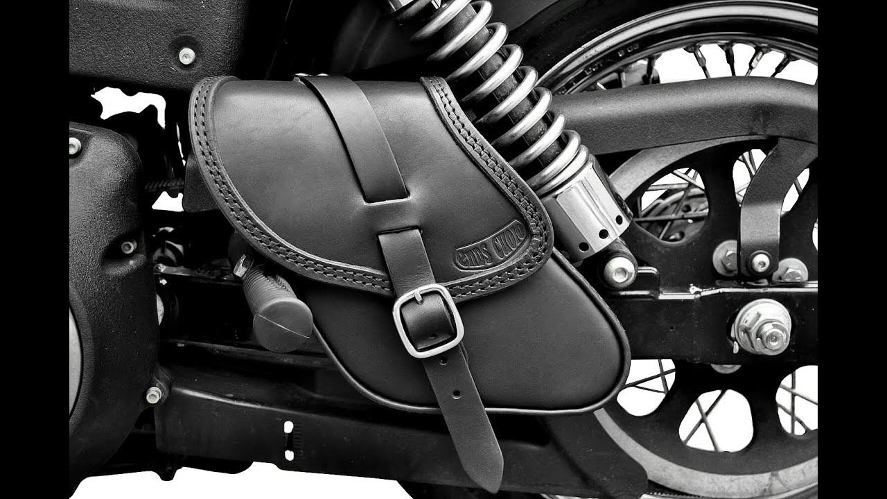 Come montare borse laterali Pop su moto HD Dyna 2006-up - Ends Cuoio