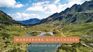 SCHLADMING/DACHSTEIN: Wanderung von der Ursprungalm zu den Giglachseen (Steiermark)