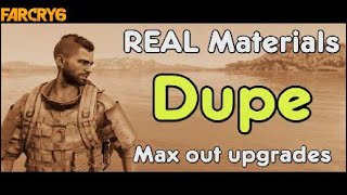 Far Cry 6 Materials Dupe - Max out your upgrades easily