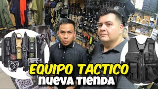 ¿Dónde comprar EQUIPO TACTICO en CDMX? nueva tienda de equipo táctico en cdmx