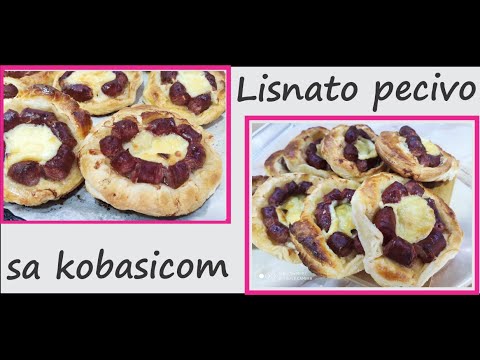 Video: Pletena Pita Od Lisnatog Tijesta S Kobasicama I Sirom: Korak Po Korak Recept Za Lijepo I Brzo Jelo, Fotografija