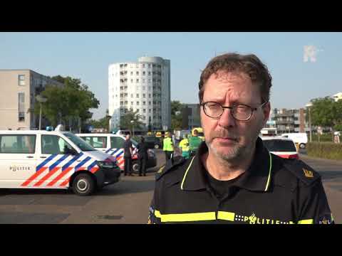 Politiewoordvoerder Gijs van Nimwegen over verdachte tas Zwijndrecht