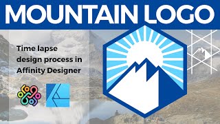 Mountain Logo, Made In Affinity Designer screenshot 3