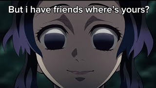Shinobu's lesson of how to bully Giyuu || KNY Skit