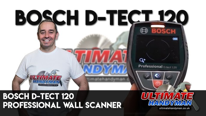 Testing” - Bosch D-Tect 120 Wall Scanner Professional Detector 