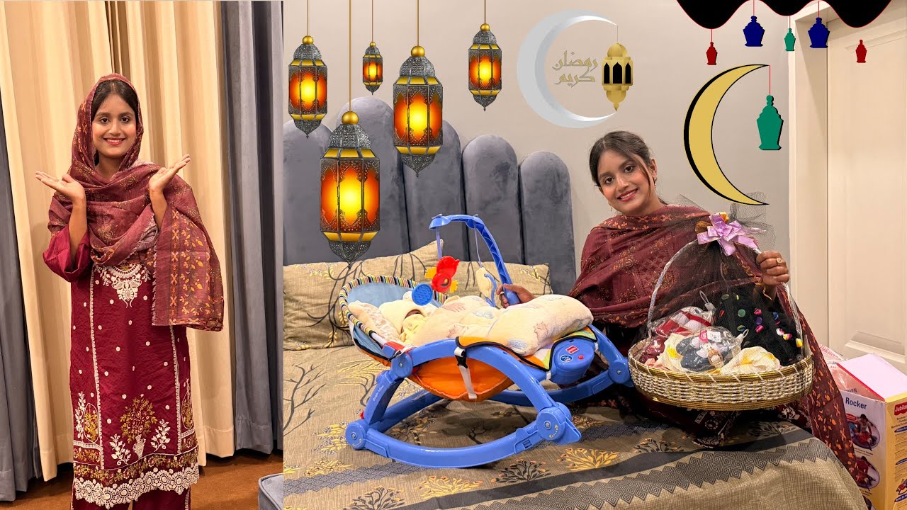 Guests aagay ✨Event Per Gaye ✨ Ramdaan Mubarak 💫 Gifts Unboxing @hooramkidunyaofficial6078 