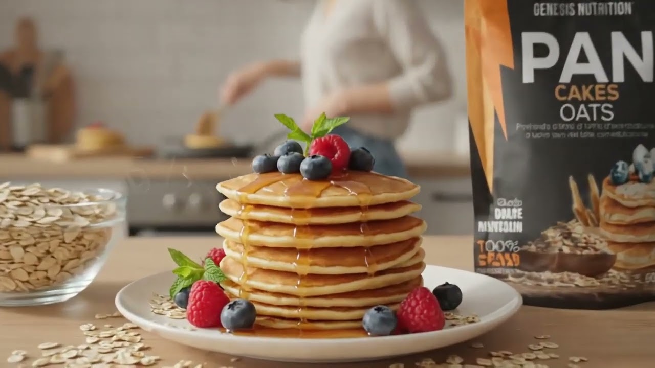 Pancake Genesis soluzione ideale per chi cerca un pasto bilanciato, veloce e incredibilmente soffice