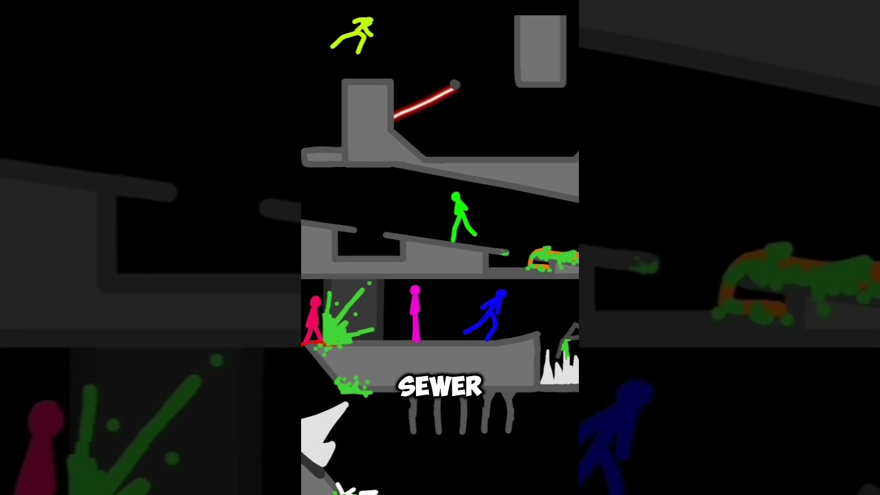 Эпическая гонка стикменов 