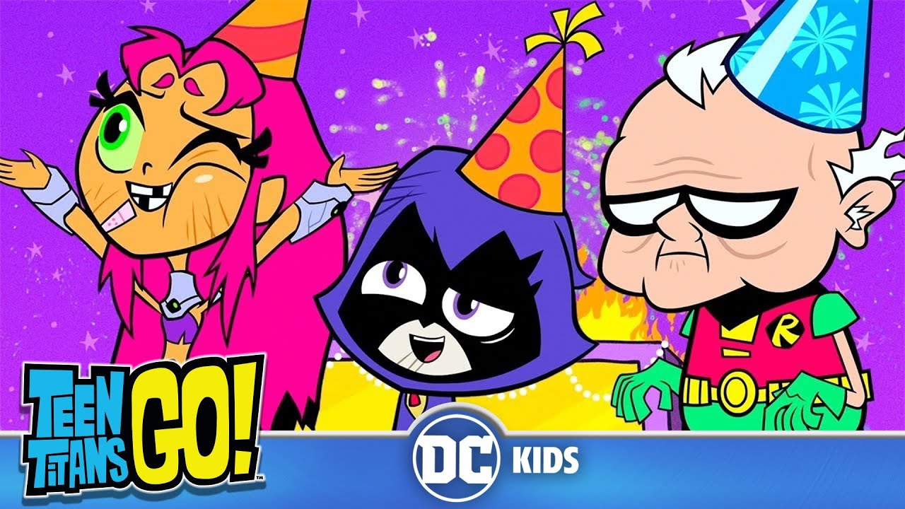 Teen Titans Go! En Español | El Año Nuevo Sale Mal | DC Kids dibujos clasicos antiguos