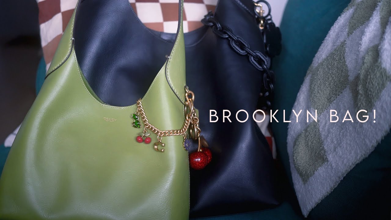 whats in my bag | coach brooklyn shoulder bag 28