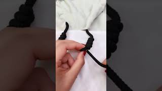 Learn to Tie Hoodie Strings Part 3622 #shorts