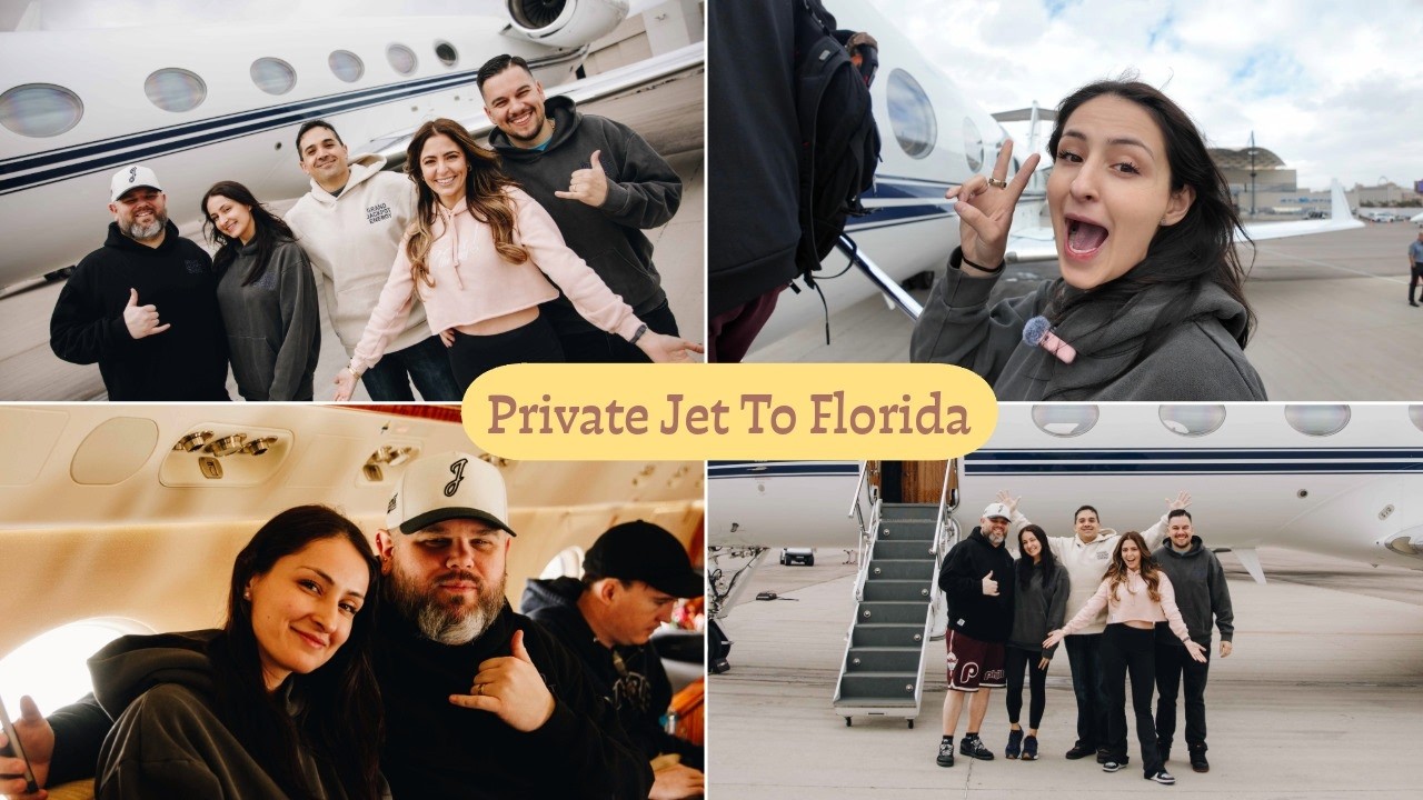 We Took A Private Jet To The Hard Rock Tampa To Celebrate Lady Luck HQ's Birthday Triathlon Weekend!