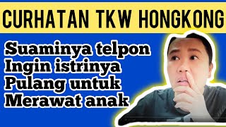 Suaminya telpon ingin istrinya pulang untuk merawat anak