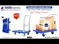 Warehouse Loading Trolley | Bari Engineering | 0302-4448392 | #warehouseloadingtrolley | #trolleys