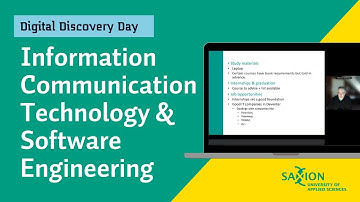 Digital Discovery Day | Information & Communication Technology – Software Engineering at Saxion
