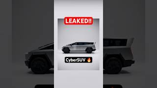 Tesla LEAKED THIS 3-row SUV 🔥 #tesla