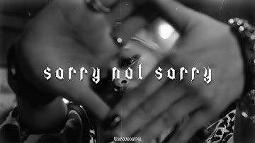 itzy - sorry not sorry (𝙨𝙡𝙤𝙬𝙚𝙙 + 𝙧𝙚𝙫𝙚𝙧𝙗)