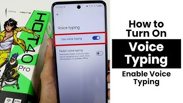 How to Turn On Voice Typing In Infinix Hot 40 Pro | Enable Voice Typing