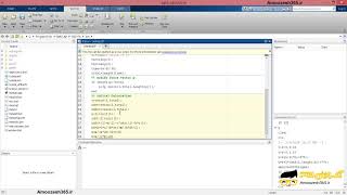 حل معادله سیستم جرم، فنر، دمپر به روش نیومارک (Newmark method) در نرم افزار متلب 2017 (MATHWORKS...