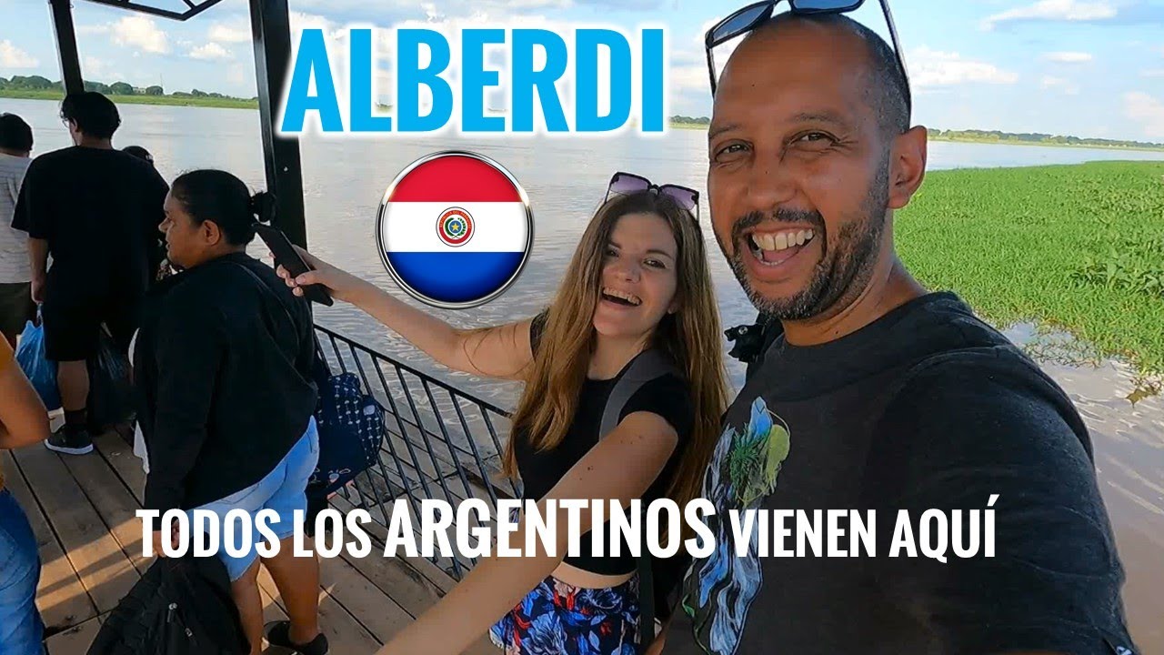 Así es Cruzar por RIO la frontera de PARAGUAY a ARGENTINA en lancha | Descubre Alberdi Ñeembucú
