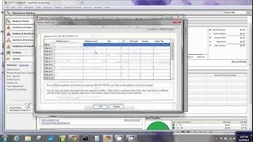 Peachtree 2012 Setup Guide: Create Customer  part 1