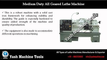 How Different Lathe Machines Play a Significant Role in Machining Industries?