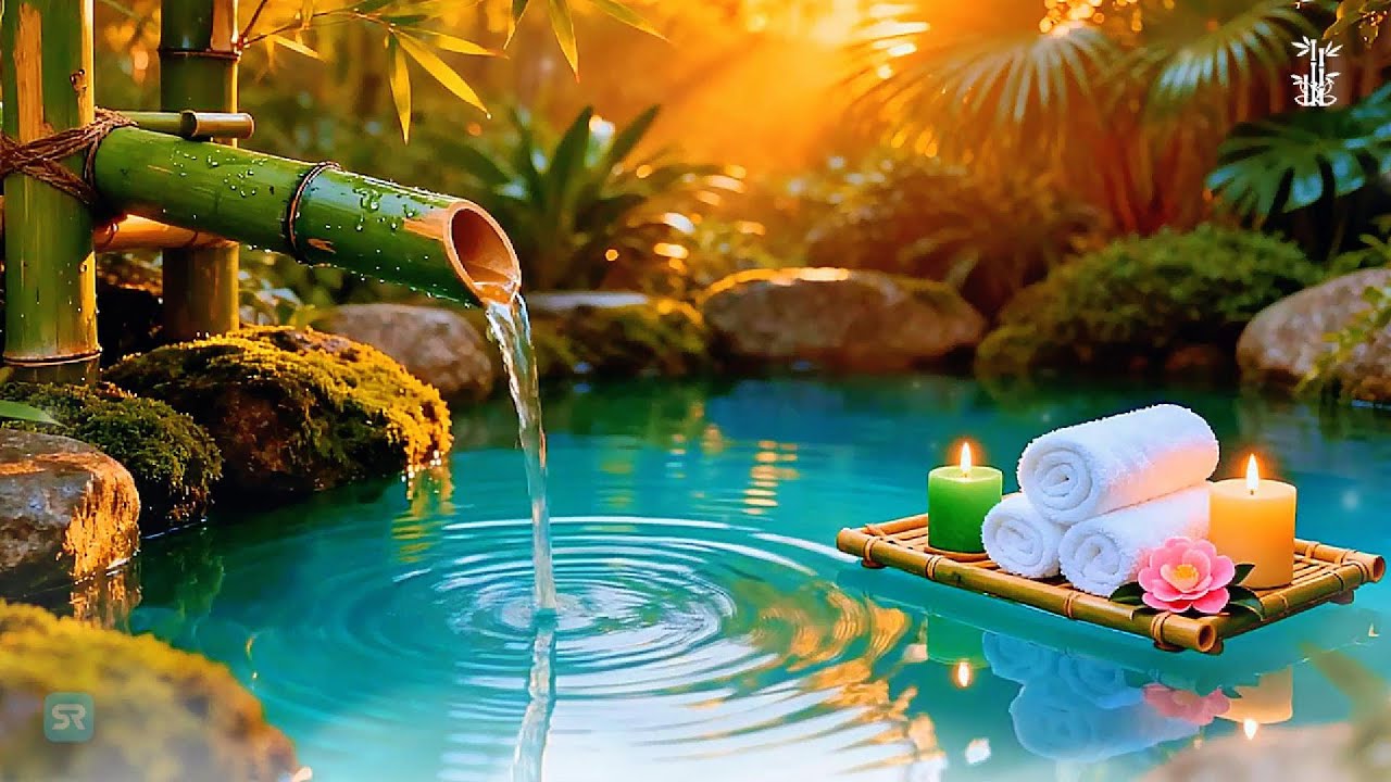 Peaceful Water Sounds 🍀 Relaxing Music | Mental Clarity & Calm | Relaxing Music For Beat Insomnia