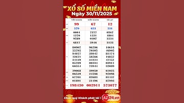 Xổ số miền Nam ngày 30 tháng 11 - XSMN 30/11/2025 | Xổ số Đà Lạt, Kiên Giang, Tiền Giang #xsmn #sxmn