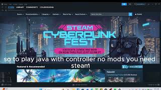 how to play java with a controller no mods
