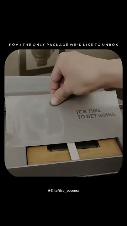 POV: The only package we’d die to unbox #creditcard #pov