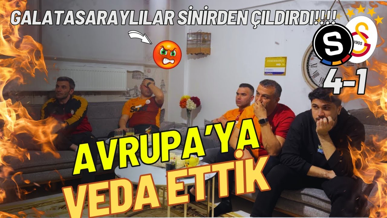 FANATİK GALATASARAYLILAR SPARTA PRAG 4-1 GALATASARAY UEFA AVRUPA LİGİ MAÇINI İZLERSE./ 