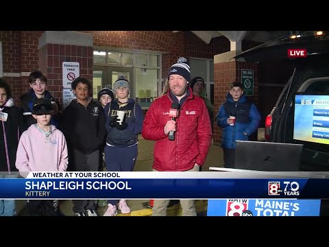 Weather At Your School live at Shapleigh School