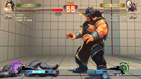 Ultra Street Fighter IV battle: Hugo vs Seth
