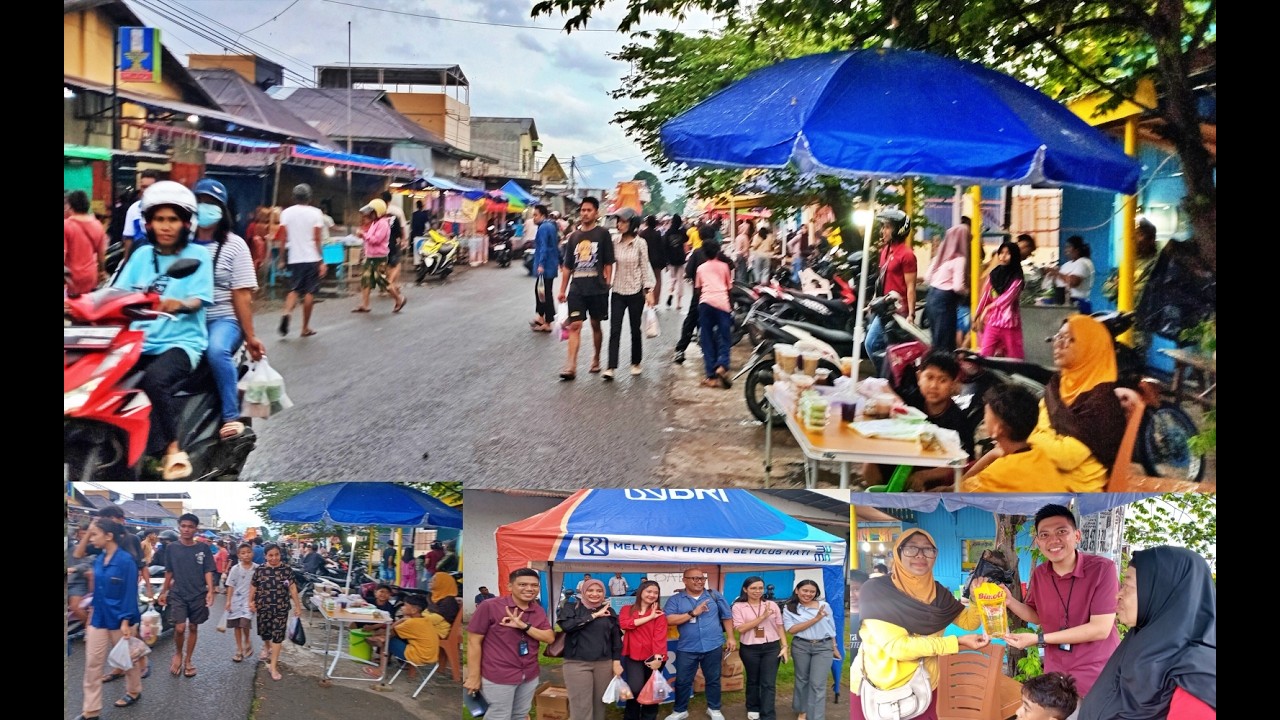 BRI Cabang Maumere Berburu QRIS Takjil di Beru