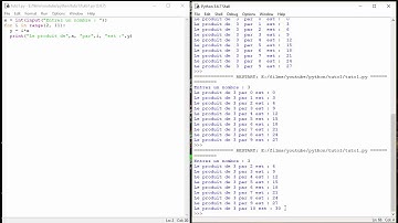 Python, Tuto 1 : Base, les entrées sorties, la boucle for
