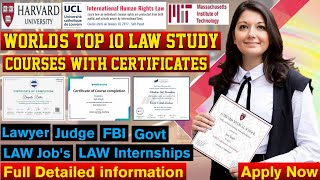 Free Online Law Certificate 2021 | Law Course With Certificate | Free Certificate | law certificate