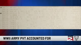 World War II Army Private from Fulton Accounted For