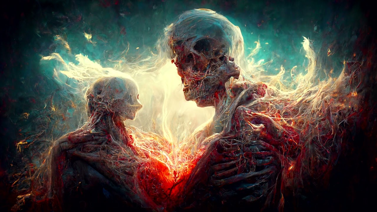 Rip The Skin, interpreted by Midjourney